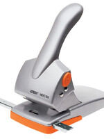 Rapid Perforateur Rapid Fashion HDC65 Heavy Duty 65 feuilles argent/orange