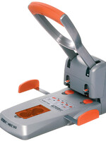 Rapid Perforateur Rapid Supreme HDC150/2 Heavy duty 2 trous 150 fls argent/orange