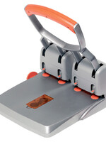 Rapid Perforator Rapid Supreme HDC150/4  heavy duty  4-gaats 150 vel zilver/oranje