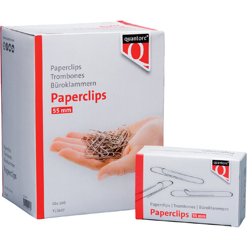 Quantore Paperclip Quantore R50 55mm lang