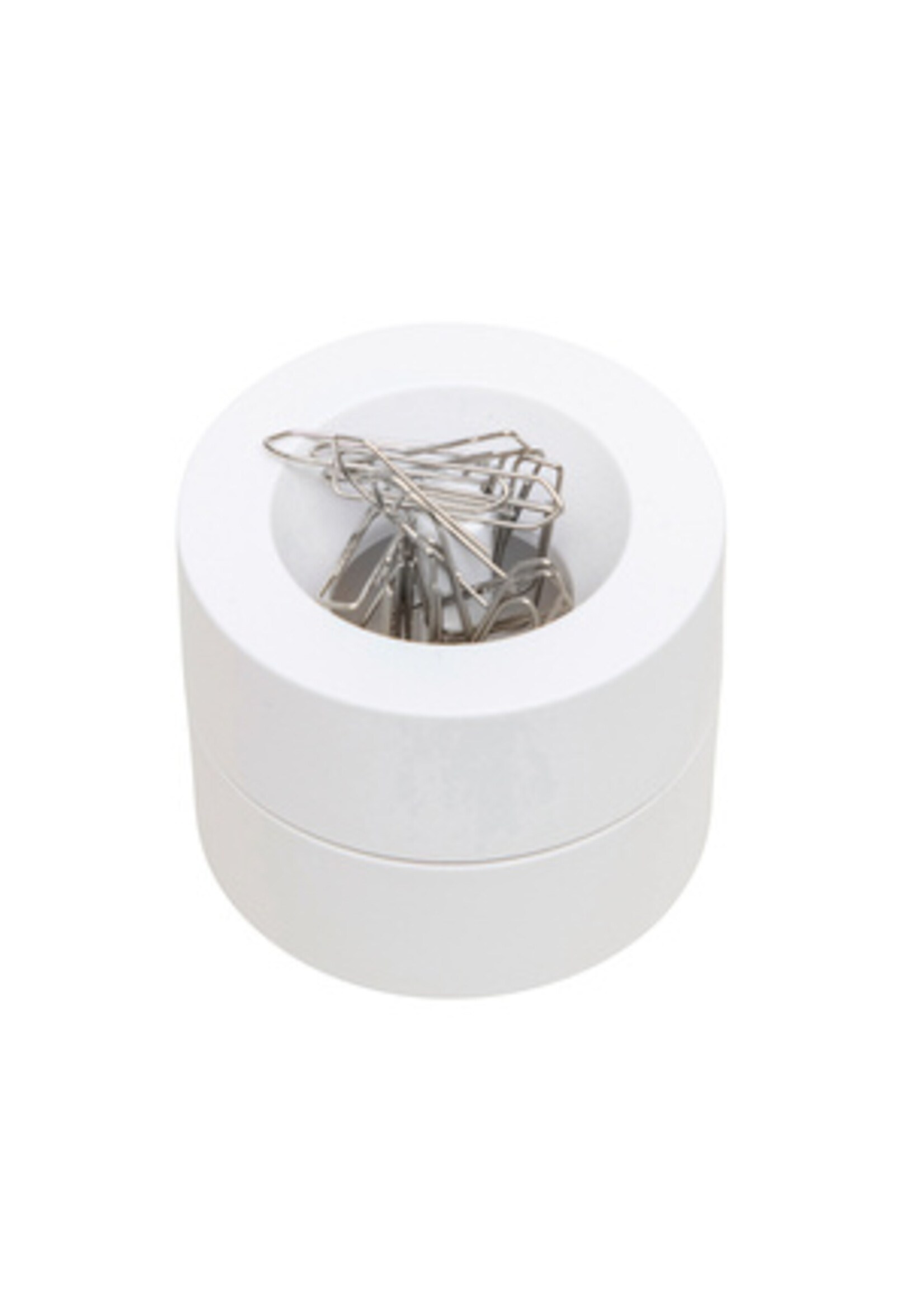 MAUL Papercliphouder MAUL Pro Ø73mmx60mm wit