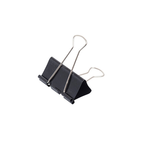 MAUL Papierklem MAUL 213 foldback 50 mm capaciteit 20 mm zwart