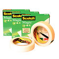 Scotch Plakband Scotch Magic 810 12mmx33m onzichtbaar mat