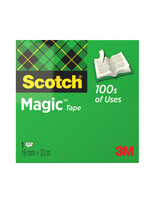 Scotch Ruban adhésif invisible Scotch Magic 810 19mmx33m