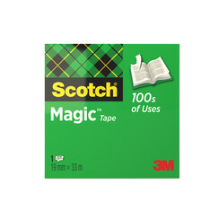 Plakband Scotch Magic 810 19mmx33m onzichtbaar mat