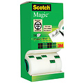 Scotch Plakband Scotch Magic 810 19mmx33m onzichtbaar mat 12+2 gratis