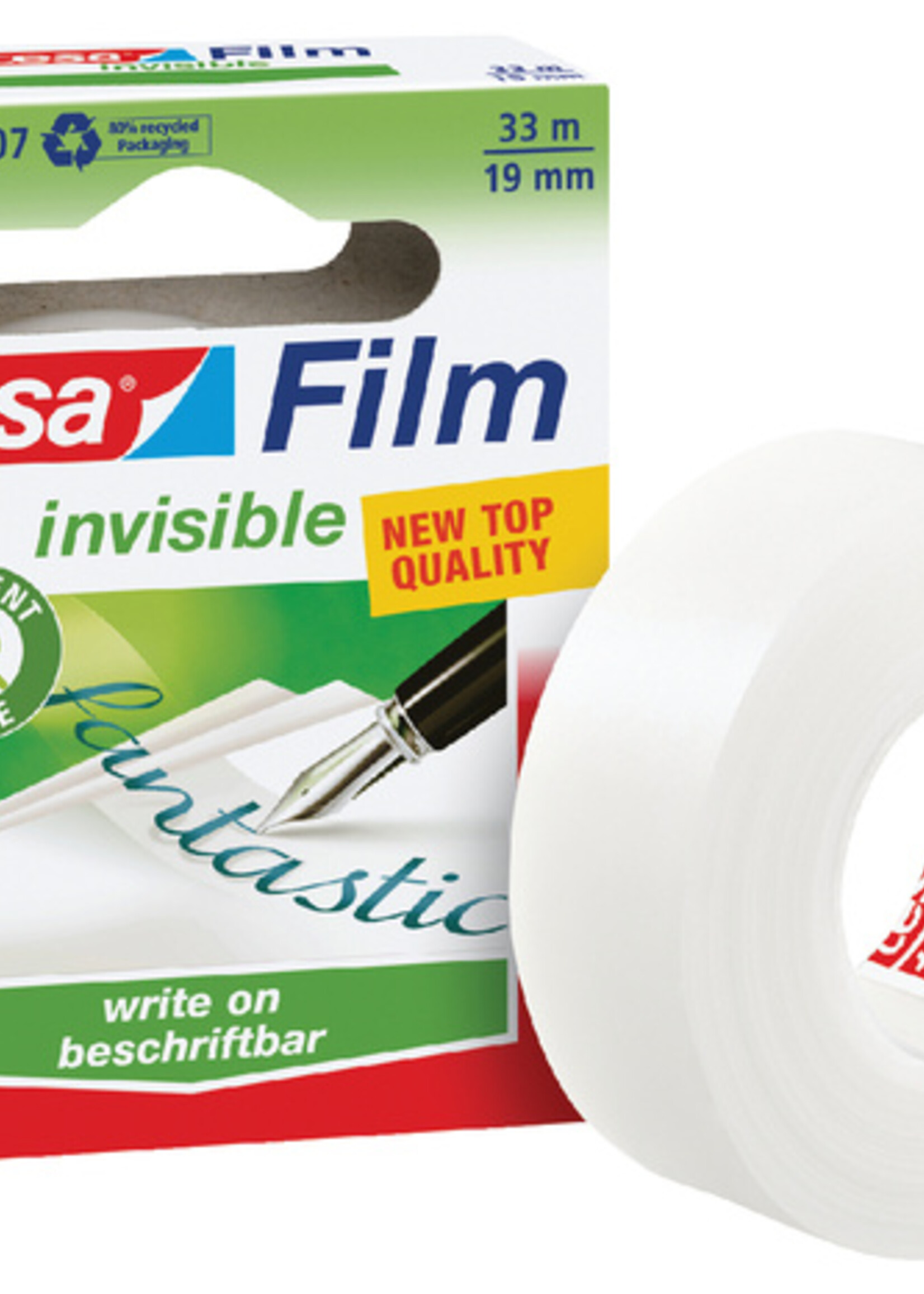 Tesa Ruban adhésif invisible Tesa film 19mmx33m