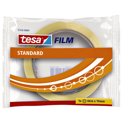 Tesa Plakband Tesa film standaard 19mmx66m