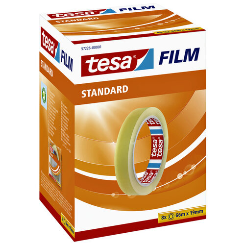 Tesa Plakband Tesa film standaard 19mmx66m