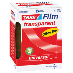 Plakband Tesa film 15mmx66m transparant