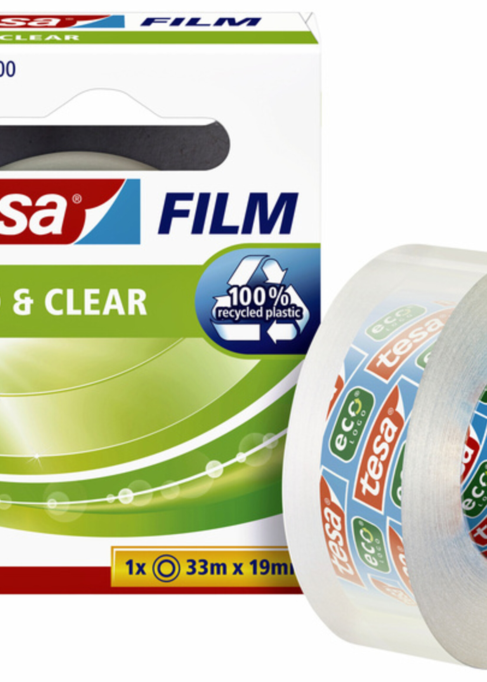 Tesa Ruban adhésif Tesa film Eco 19mmx33m