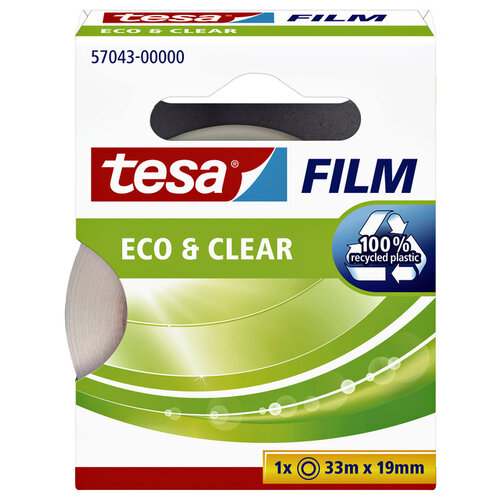 Tesa Ruban adhésif Tesa film Eco 19mmx33m