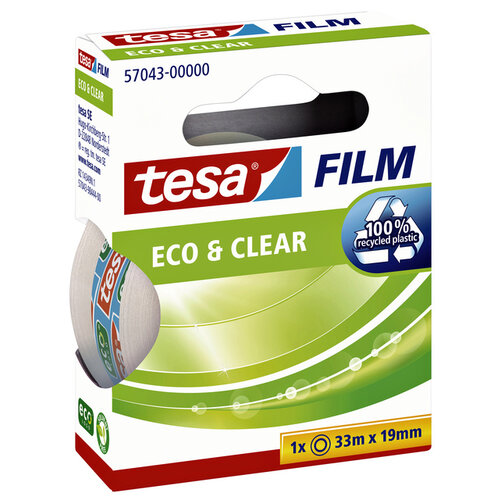 Tesa Plakband Tesa 57043 eco&clear 19mmx33m