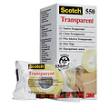 Scotch Plakband Scotch 550 19mmx33m transparant