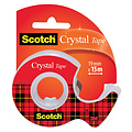 Scotch Plakband Scotch Crystal 600 19mmx15m transparant  + afroller