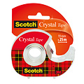 Scotch Plakband Scotch Crystal 600 19mmx25m transparant + afroller