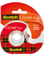 Scotch Plakband Scotch Crystal 600 19mmx25m transparant + afroller