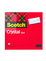 Scotch Ruban adhésif Scotch 600 19mmx33m Crystal Clear