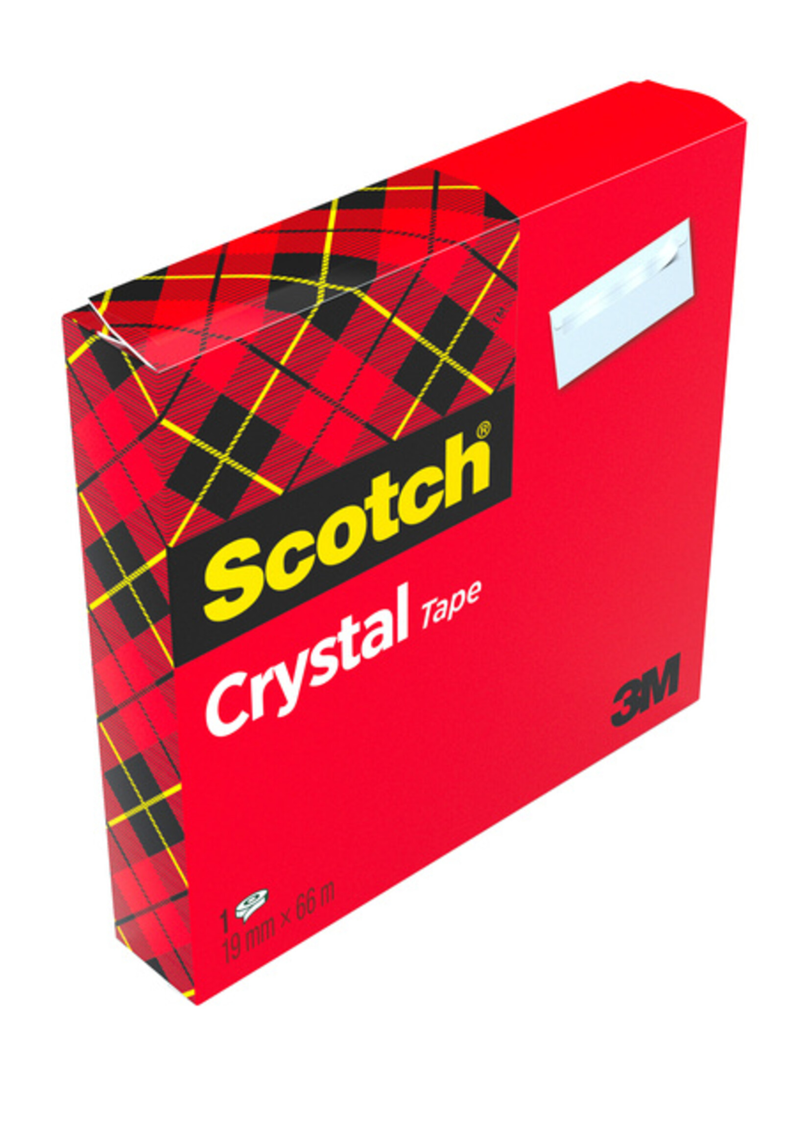 Scotch Plakband Scotch Crystal 600 19mmx33m transparant