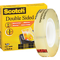 Scotch Plakband Scotch 665 12mmx22.8m dubbelzijdig