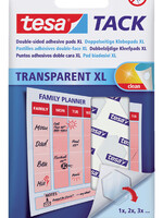 Tesa Dubbelzijdige kleefpads Tesa tack transparant XL 36stuks