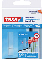 Tesa Languettes adhésives double face Tesa transparent 1kg