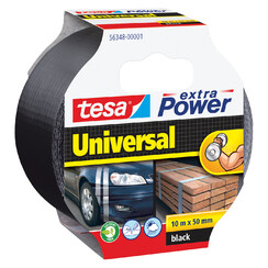 Plakband Tesa 50mmx10m extra Power zwart