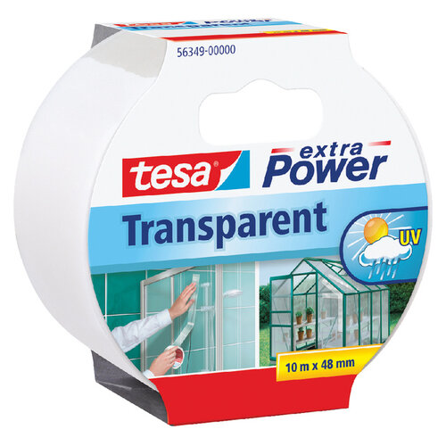 Tesa Plakband Tesa 50mmx10m extra Power transparant