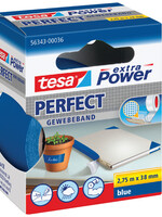 Tesa Toile adhésive Tesa 38mmx2,75m bleu