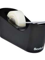 Scotch Dévidoir Scotch C18 noir + 1 rouleau Magic 19mmx33m