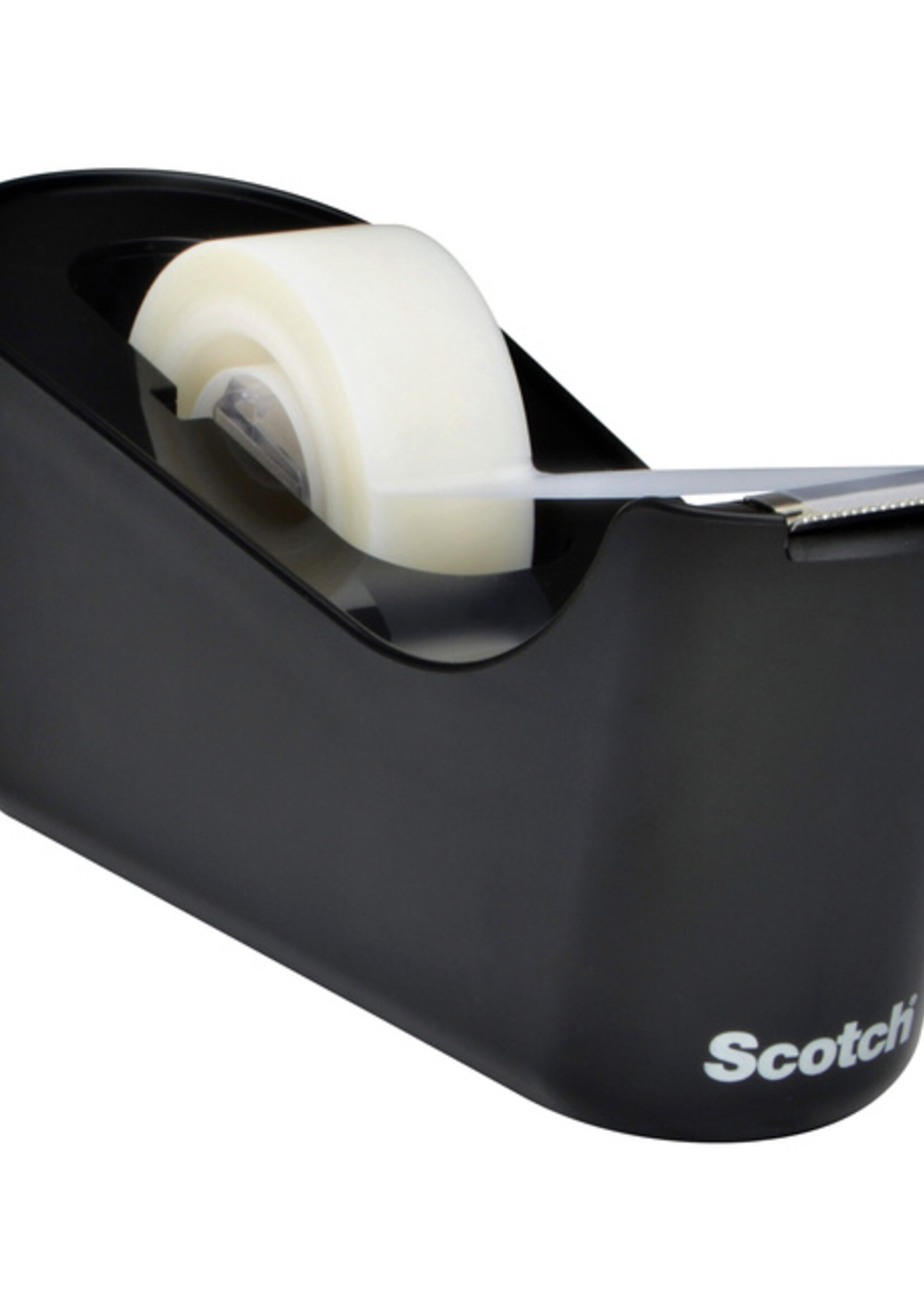 Scotch Dévidoir Scotch C18 noir + 1 rouleau Magic 19mmx33m