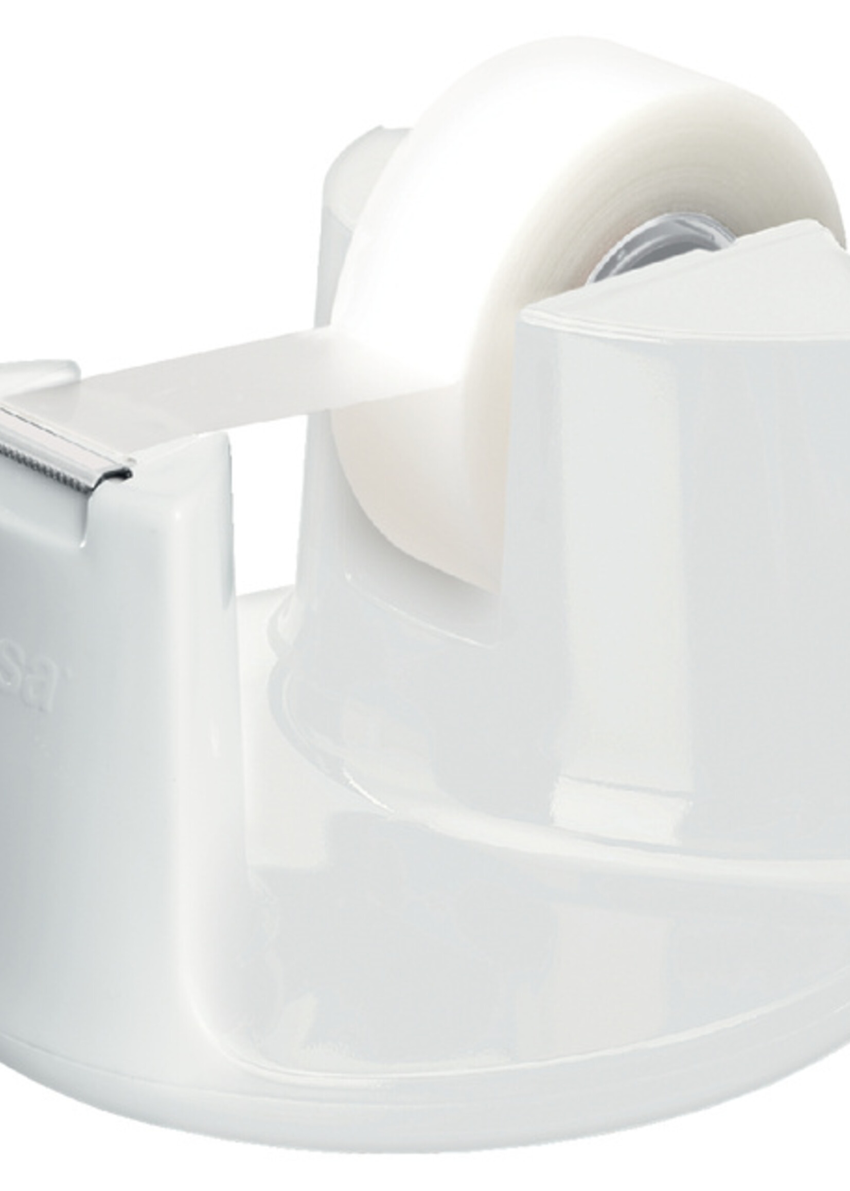 Tesa Dévidoir Tesa Compact blanc avec 1 rouleau 19mmx33m