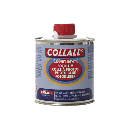 Collall Rubbercement Collall 250ml + kwast