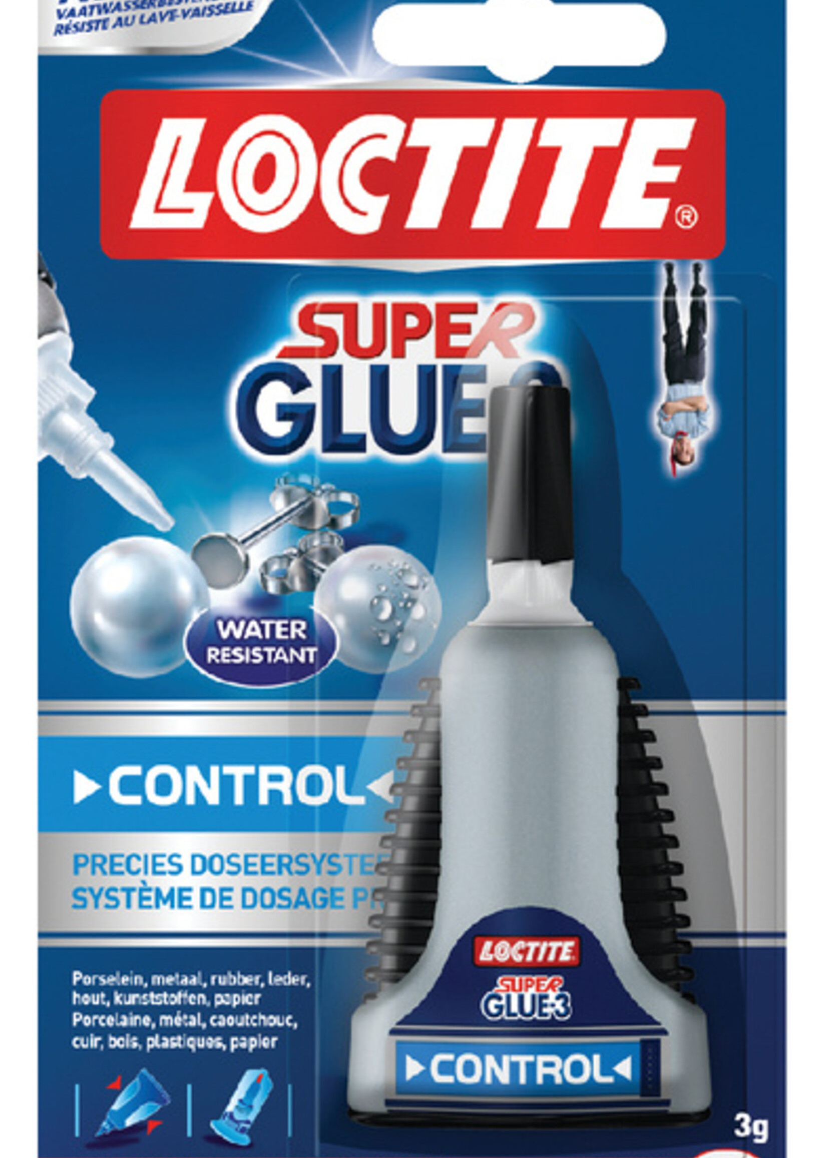 Loctite Colle seconde Loctite Control tube 3g sous blister