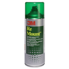 Colle 3M ReMount aérosol 400ml