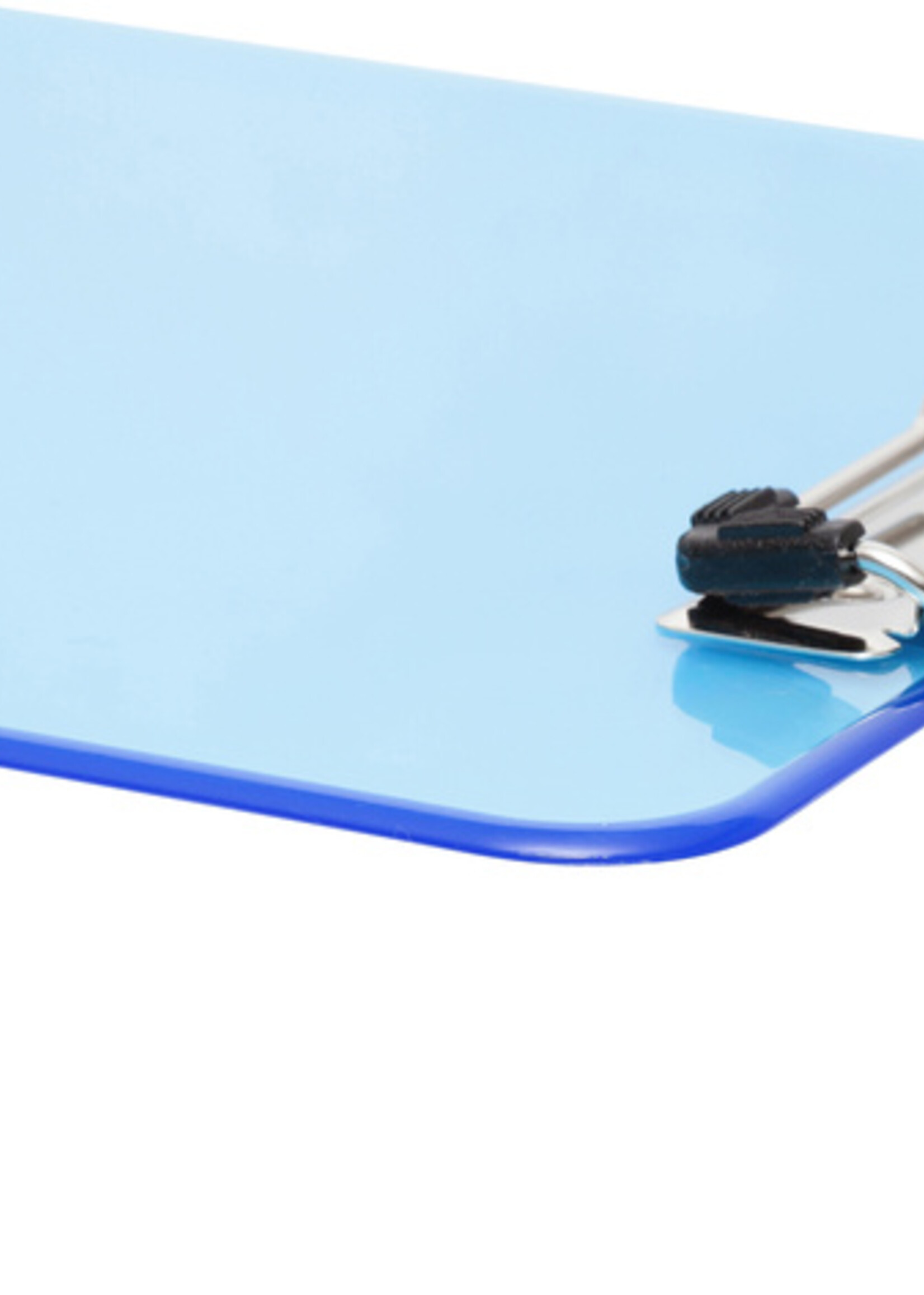 MAUL Porte-bloc MAUL A4 portrait transparent néon bleu