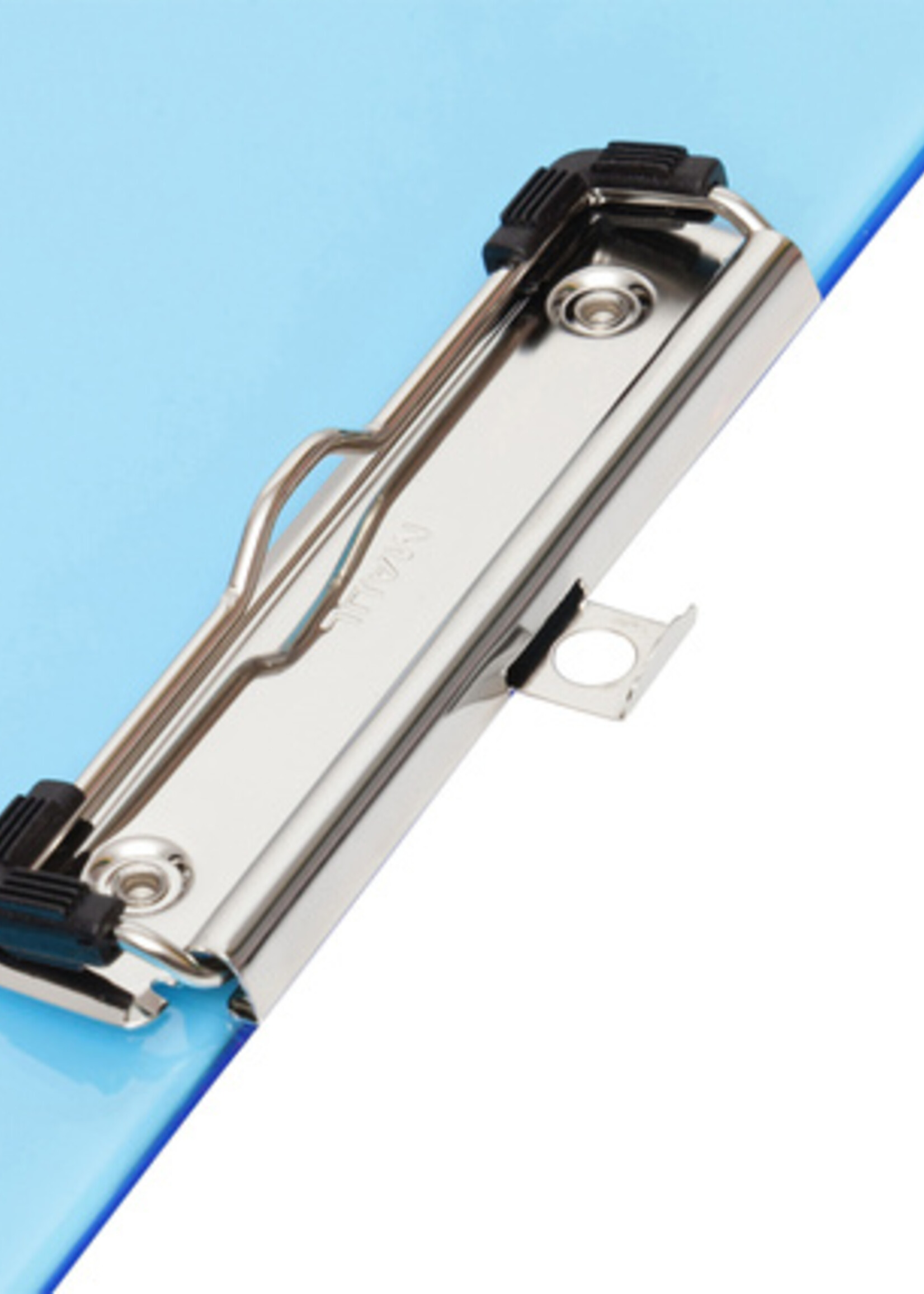 MAUL Porte-bloc MAUL A4 portrait transparent néon bleu