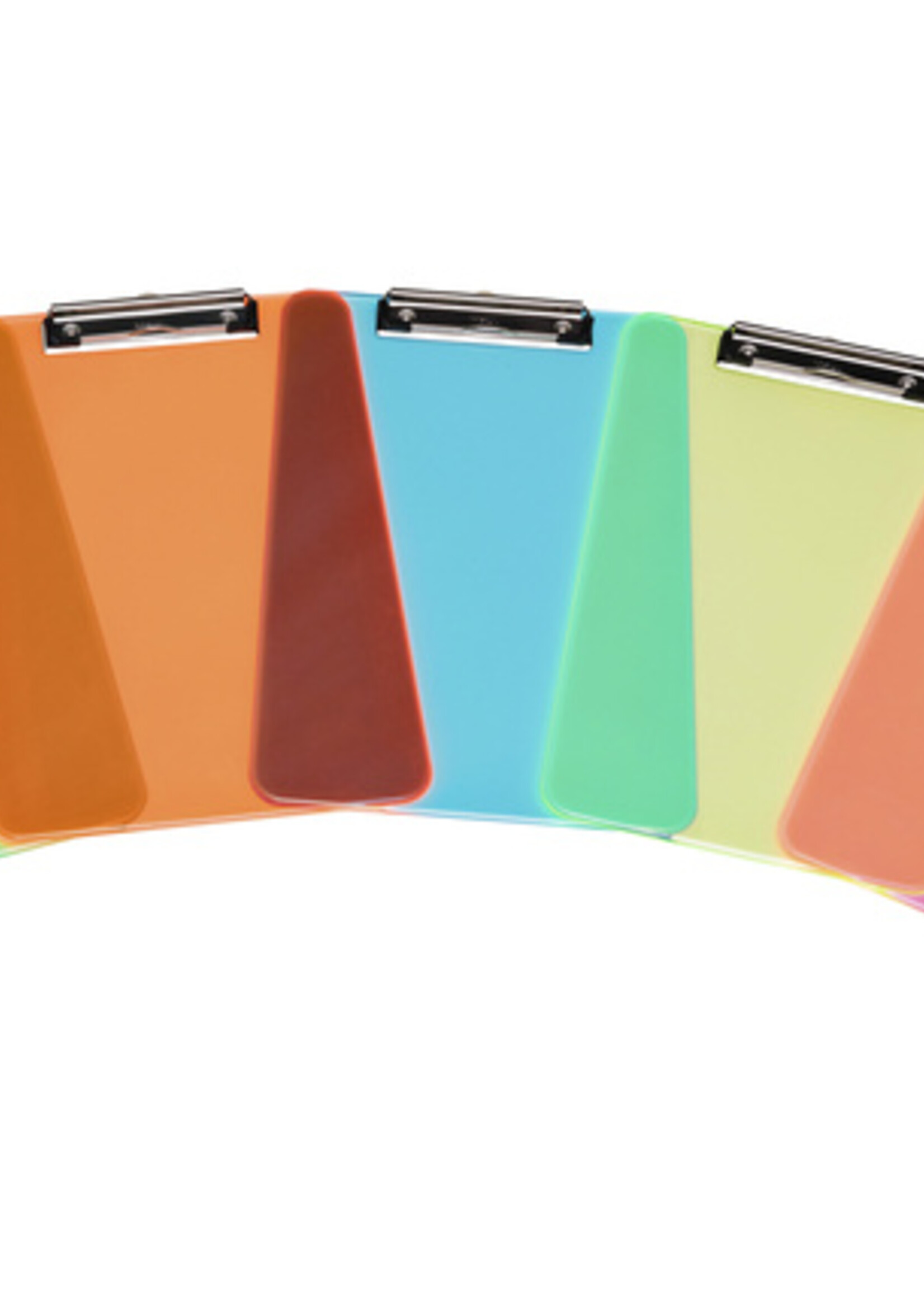 MAUL Klembord MAUL A4 staand transparant neon blauw