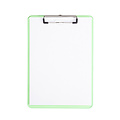 MAUL Porte-bloc MAUL A4 portrait transparent néon vert