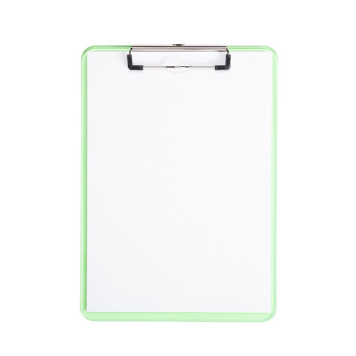 MAUL Porte-bloc MAUL A4 portrait transparent néon vert