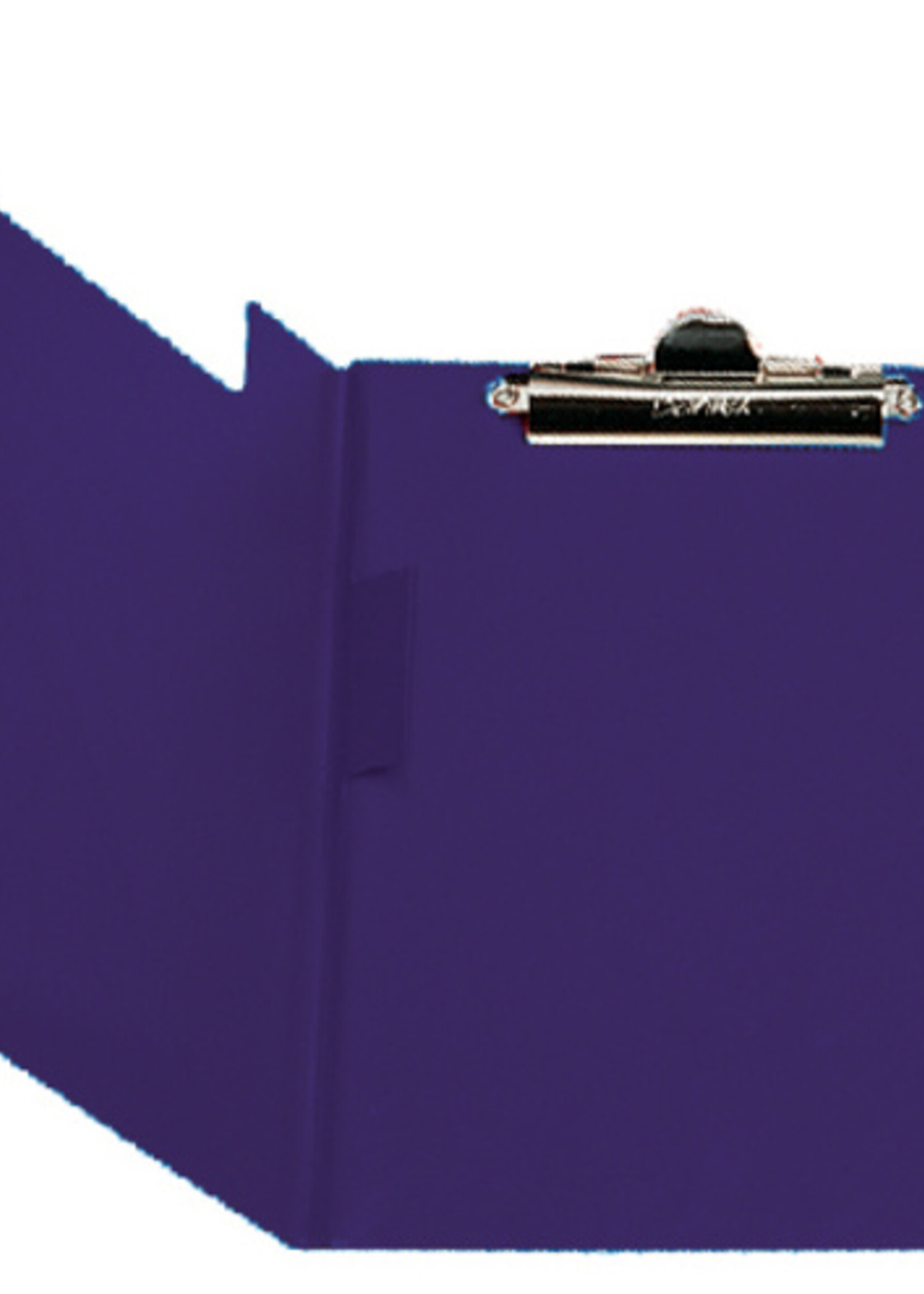 Bantex Porte-bloc à rabat Bantex avec pince + boucle-stylo bleu foncé