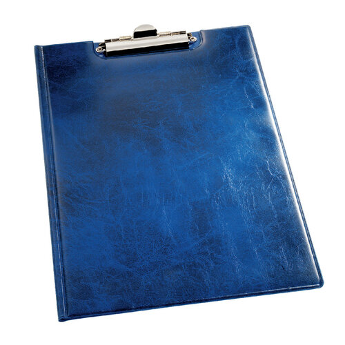 Durable Porte-bloc à pince avec rabat Durable 2355 + pochette bleu
