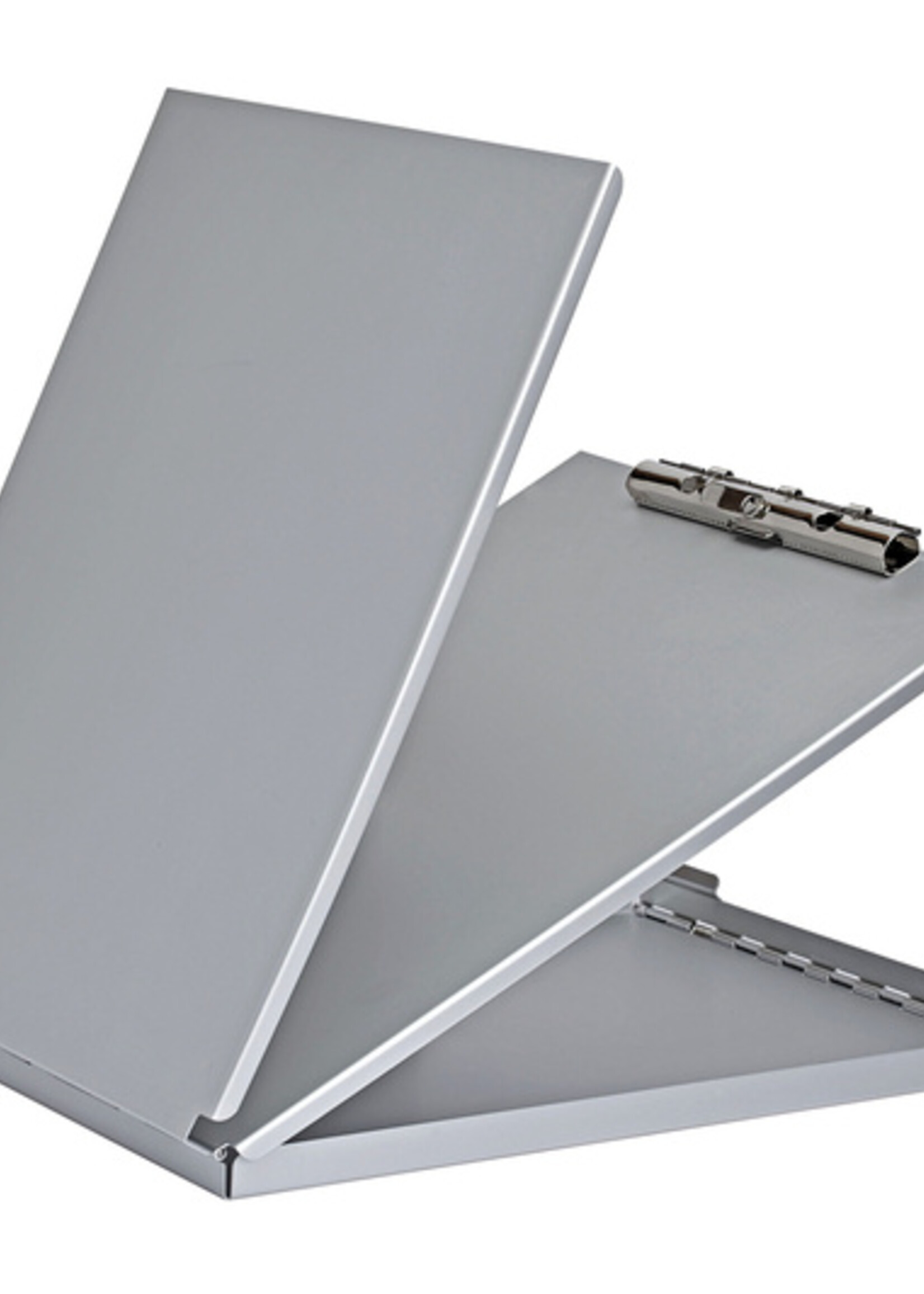 MAUL Porte-bloc avec coffret MAULcase A4 ouverture par le haut aluminium