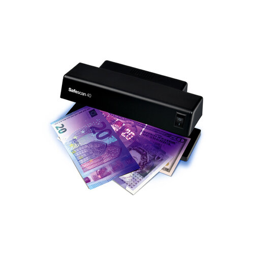 Safescan Détecteur de faux billets Safescan 40 UV noir