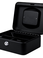 Quantore Caisse à monnaie Quantore 200x160x90mm noir
