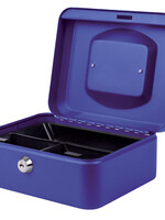 Quantore Caisse à monnaie Quantore 200x160x90mm bleu