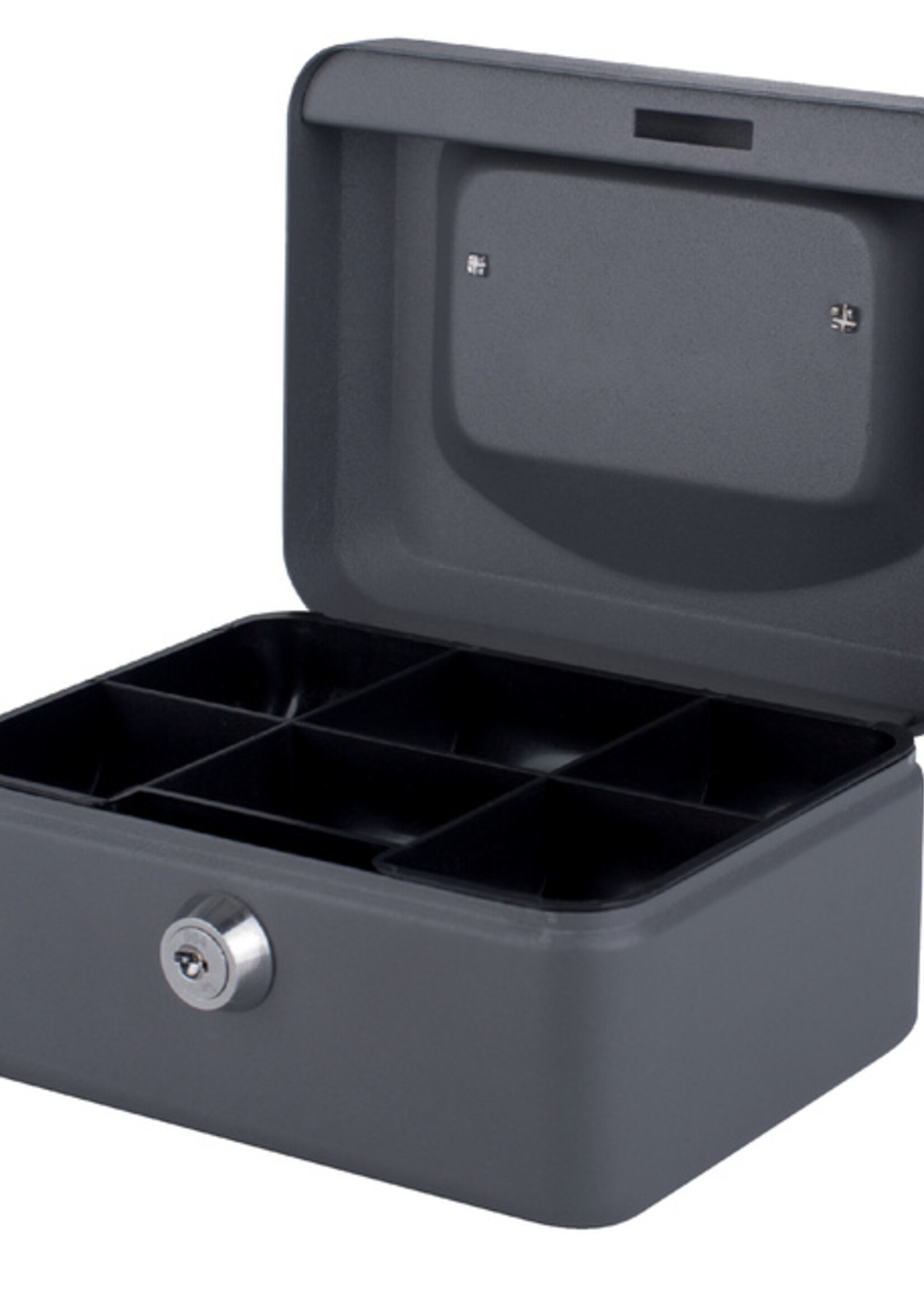 Quantore Geldkist Quantore 150x115x80mm grijs