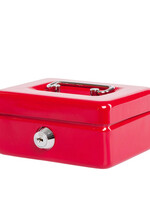 MAUL Coffret caisse MAUL avec fente tirelire 125x95x60mm rouge