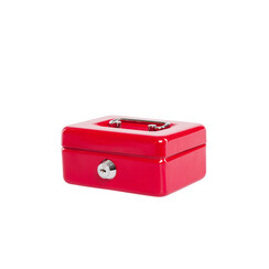 Coffret caisse MAUL avec fente tirelire 125x95x60mm rouge