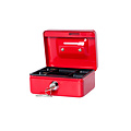 MAUL Coffret caisse MAUL avec fente tirelire 125x95x60mm rouge